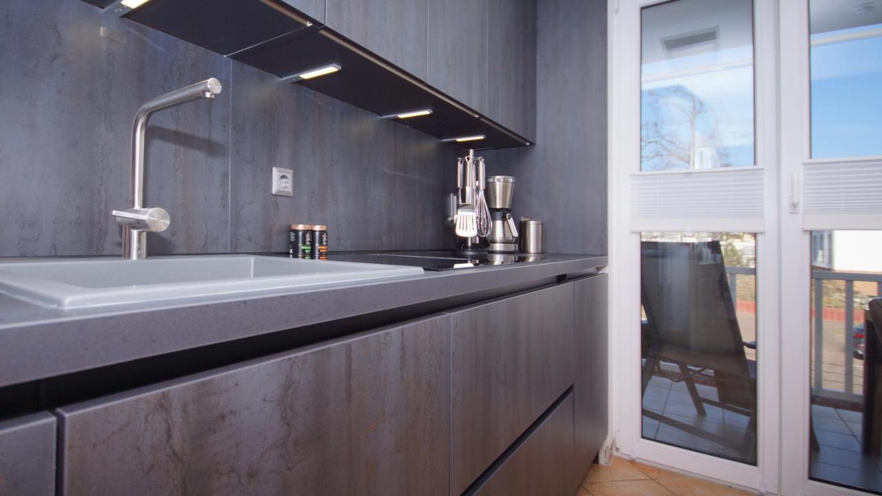 Ferienwohnung Strandkrabbe 바베 외부 사진