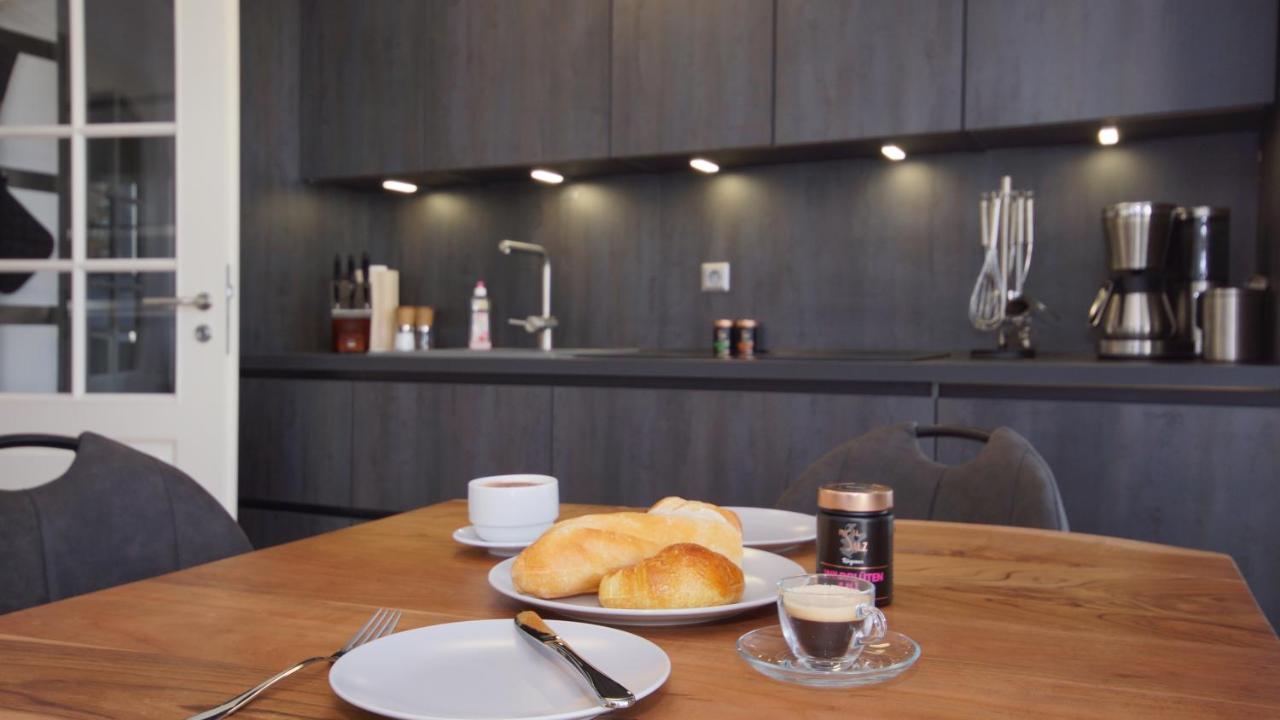 Ferienwohnung Strandkrabbe 바베 외부 사진