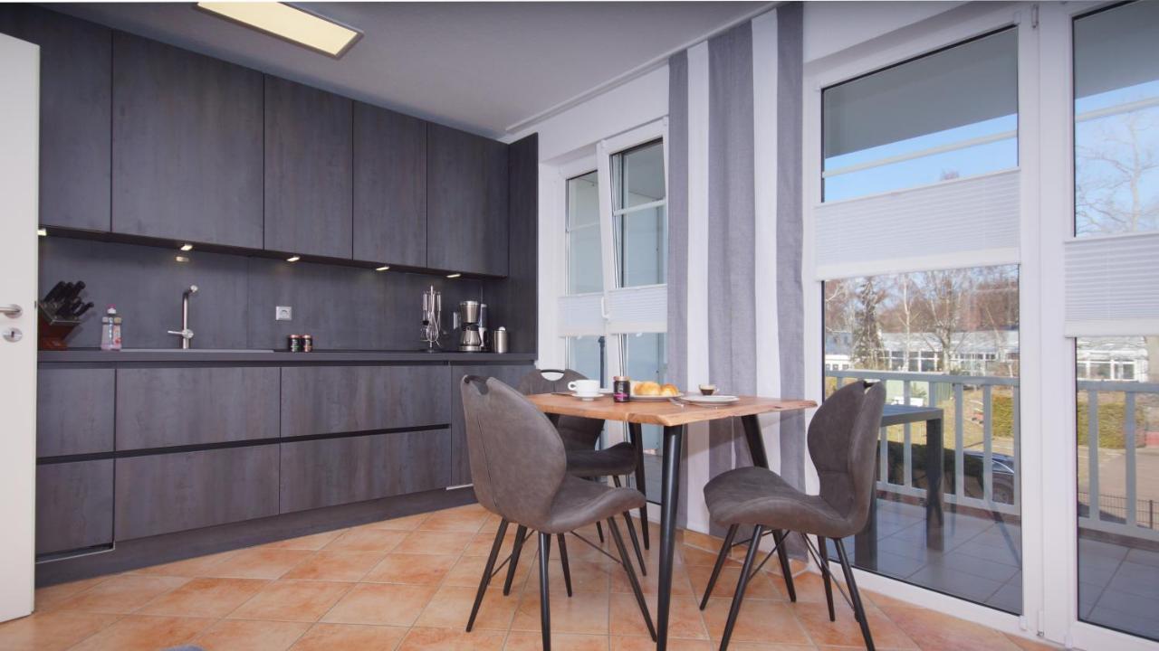 Ferienwohnung Strandkrabbe 바베 외부 사진