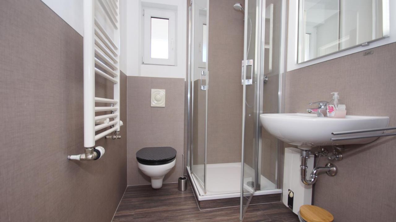 Ferienwohnung Strandkrabbe 바베 외부 사진